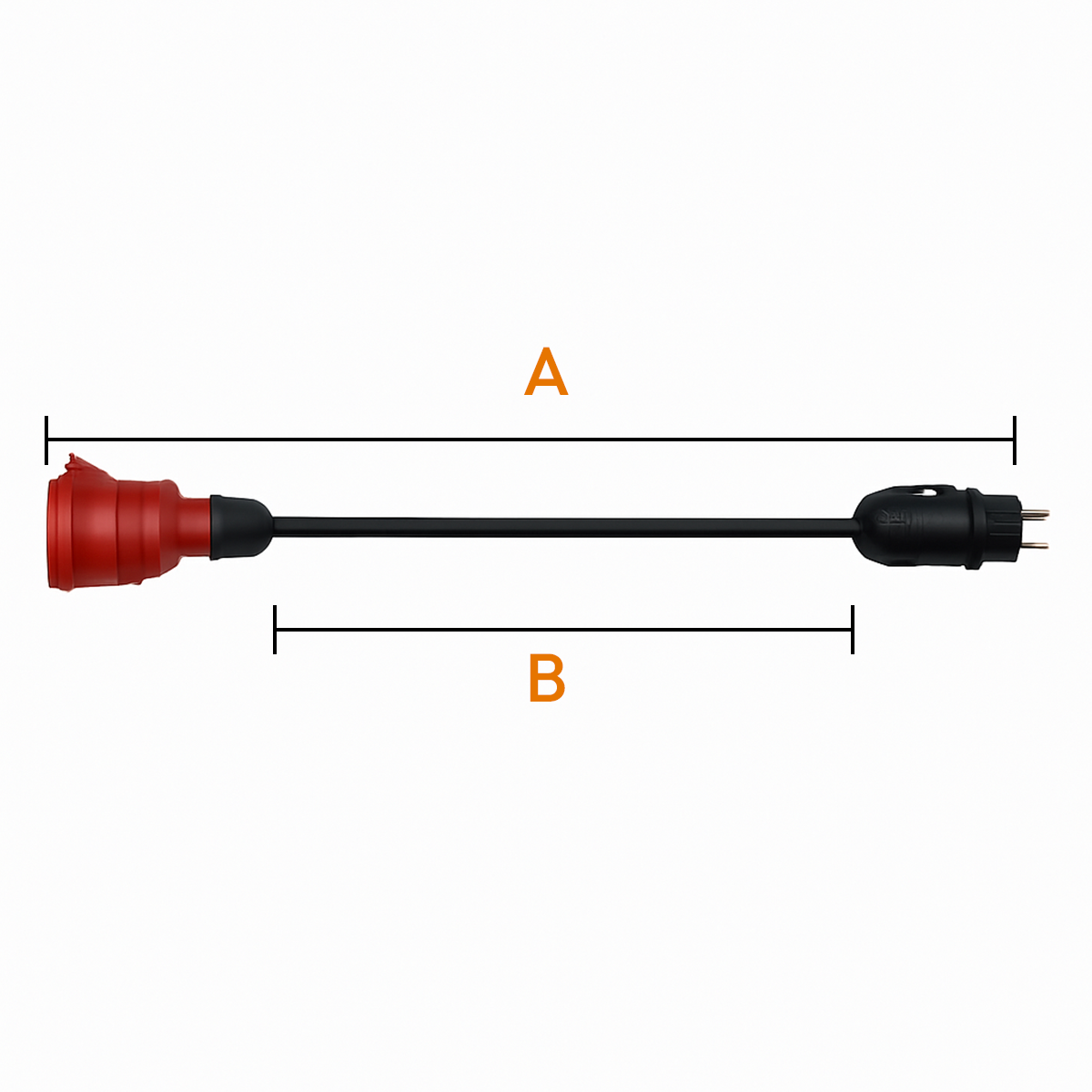 ADAPTER Przejściówka Schuko do CEE16A
