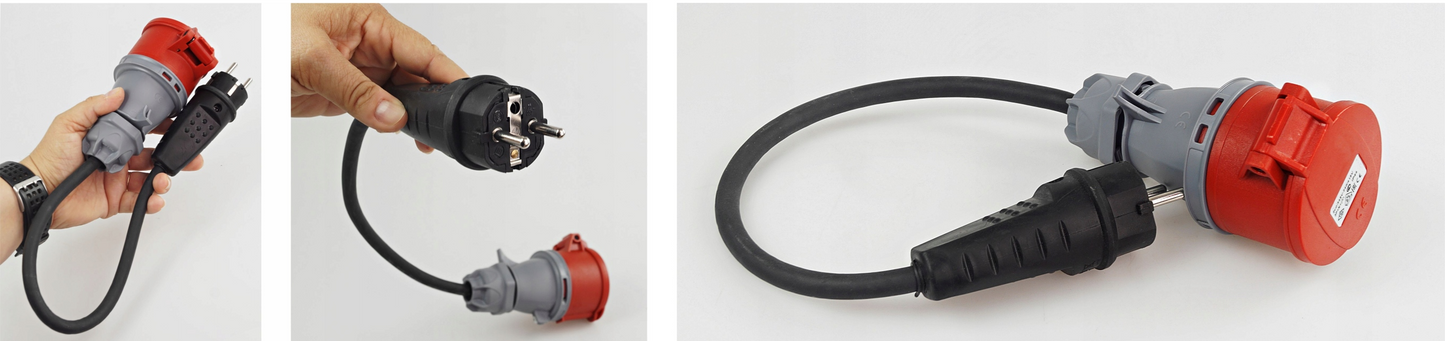 ADAPTER Przejściówka Schuko do CEE32A