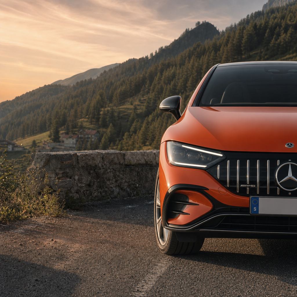 Mercedes-Benz EQE AMG 43 4MATIC. Sportowy elektryczny AMG