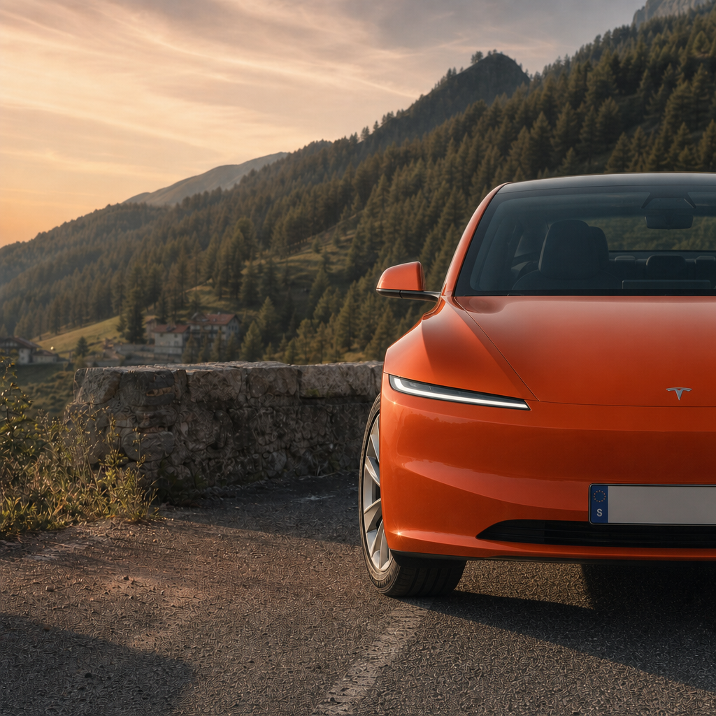 Tesla Model 3 Long Range AWD. Najbardziej popularny BEV na świecie. Wersja LR z dłuższym zasięgiem.