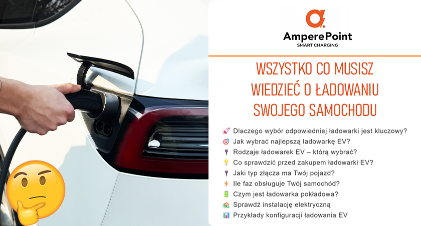 Jak dobrać ładowarkę do samochodu elektrycznego (EV) lub hybrydy typu plug-in (PHEV)?