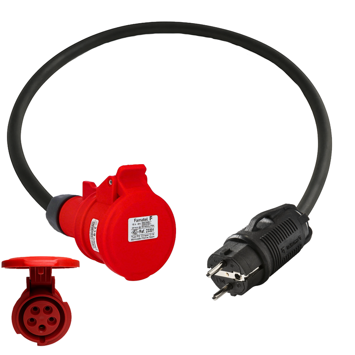 ADAPTER Przejściówka Schuko do CEE16A