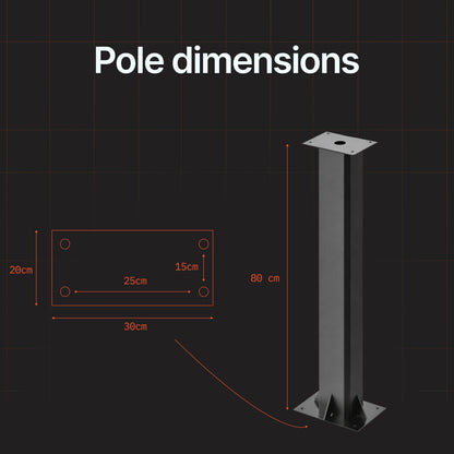 Słup do AMP-BOX